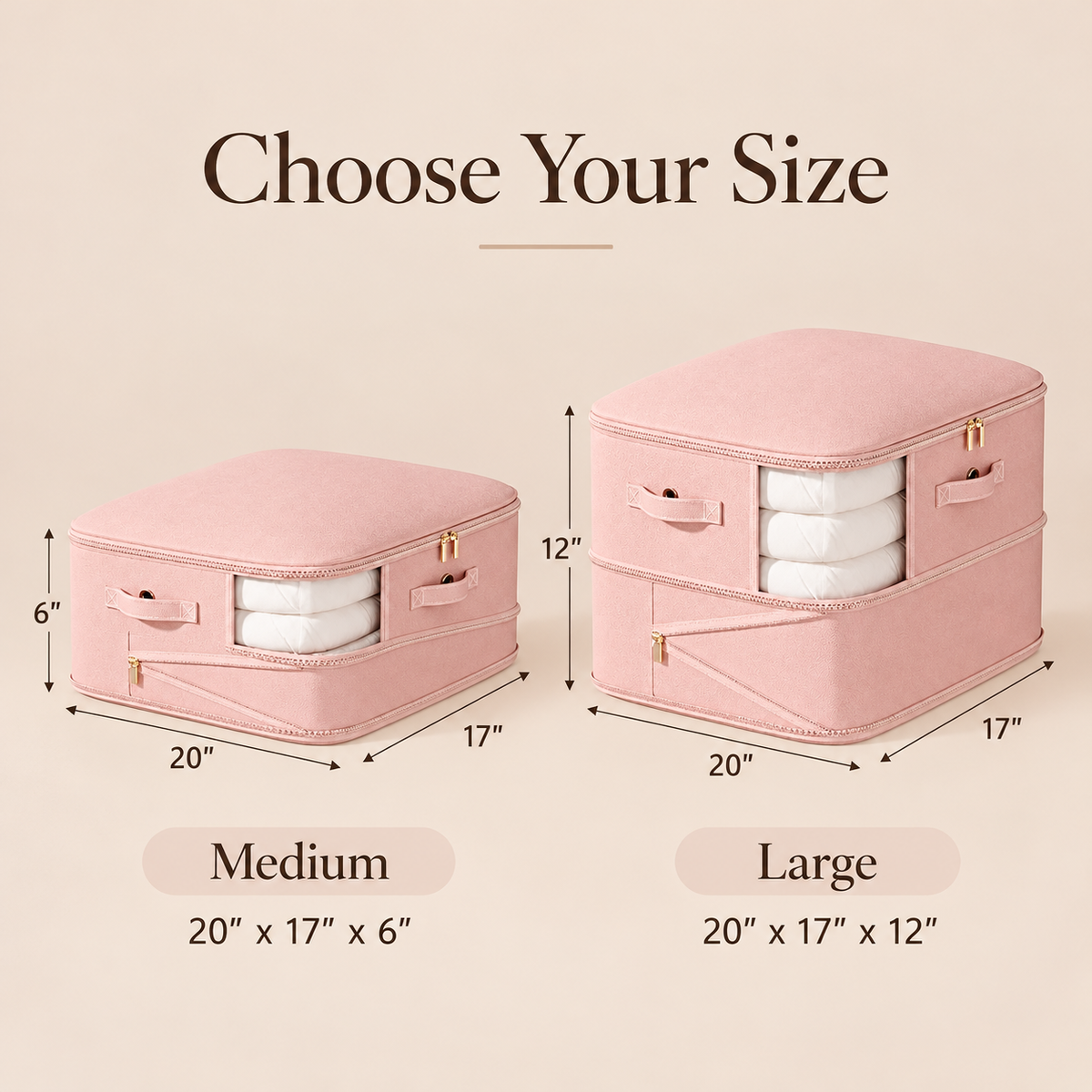 Compression Storage Bags for Bedding