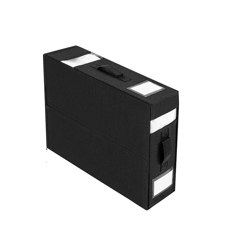 Foldable Bed Sheet Organizer Box with Clear Window