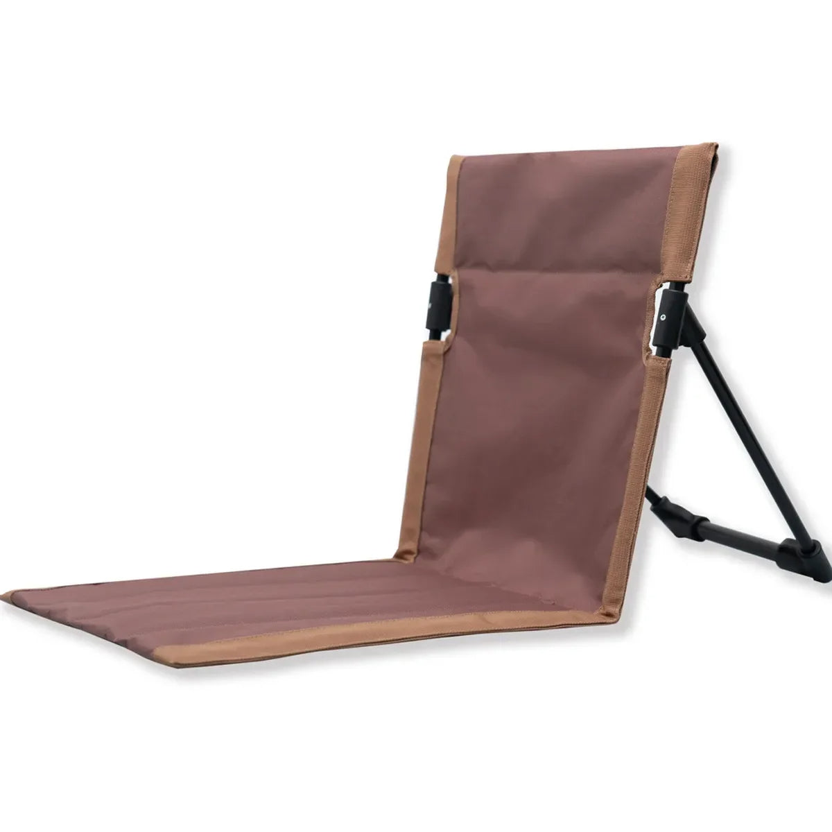 Lightweight Folding Camping Chair with Backrest – Portable Outdoor Folding Chair for Picnics and Beach, 500g