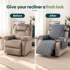 Waterproof Recliner Slipcover – Pet-Friendly Non-Slip Protection